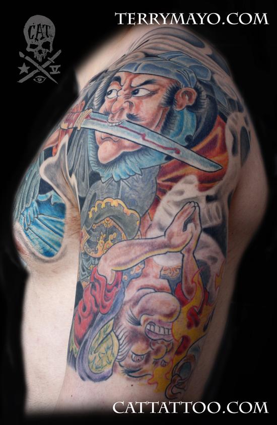 Tattoos - Asian Choke Out 3 - 54524